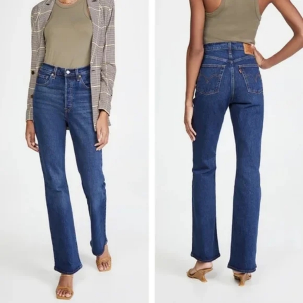 Levi's Ribcage High Rise Bootcut Jeans - Picture 8 of 16